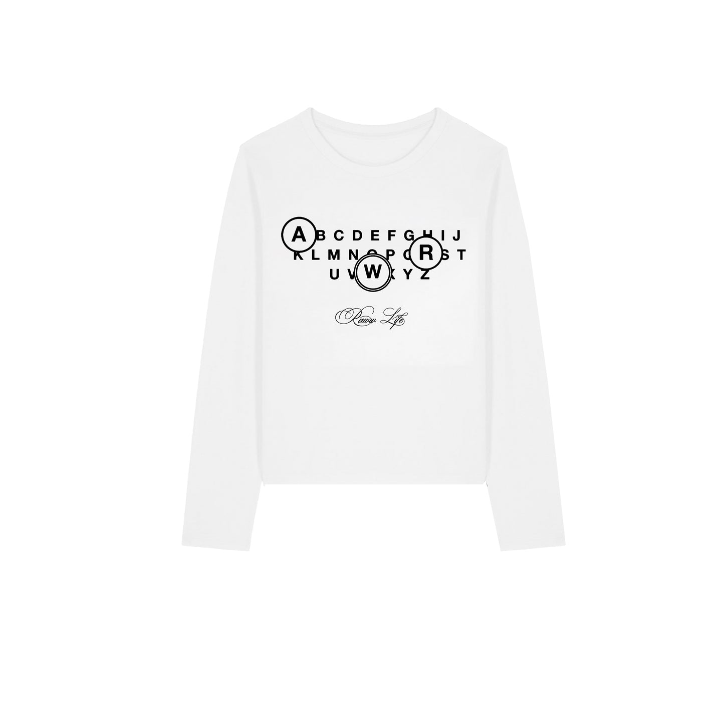 SZN 4 OVERSIZED ALPHABET LONG SLEEVE