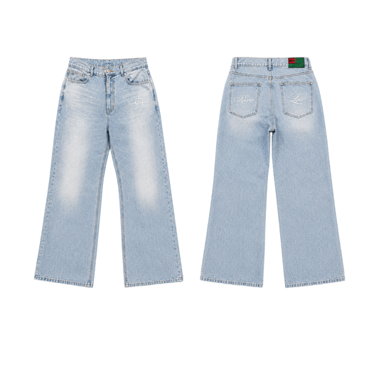 SZN 4 LIGHT WASH FLARED DENIM